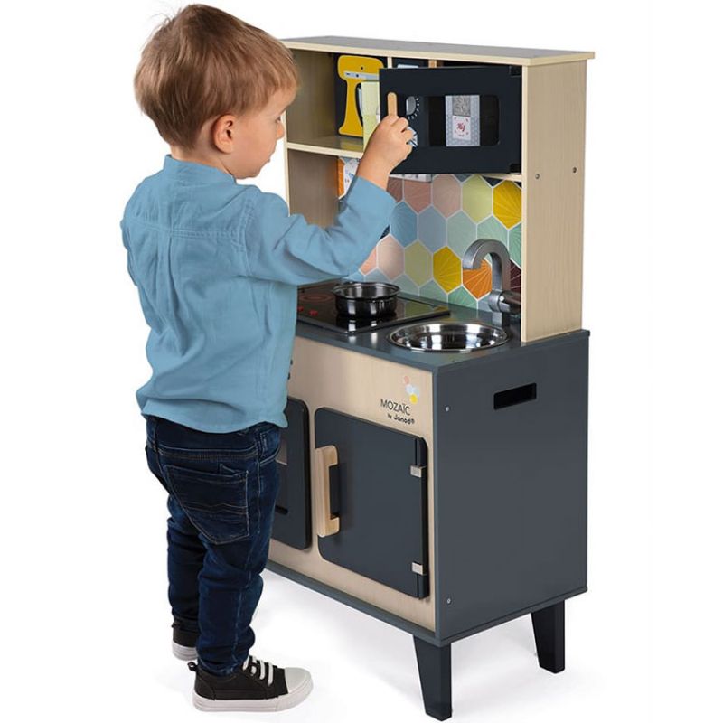 Grande cuisine Mozaïc en bois - Reconditionné Janod Produit 9