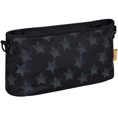 Sac à poussette étoiles noir Lässig