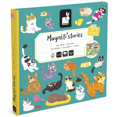 Jeu magnétique Magneti'Stories Les Chats