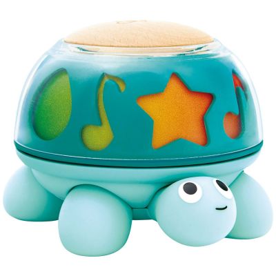 Tortue musicale rotative