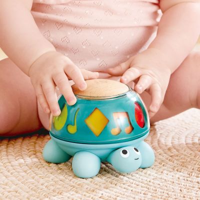 Tortue musicale rotative