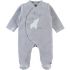 Pyjama chaud gris Eléphant Anna & Milo (1 mois) - Noukie's