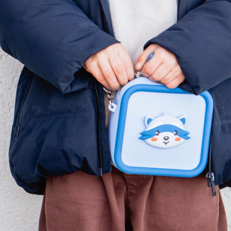 Sac en silicone Racoon The Zoofamily Ambiance 7