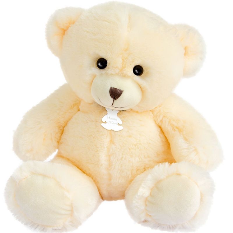 Peluche ours Bellydou écru (30 cm) Histoire d'Ours