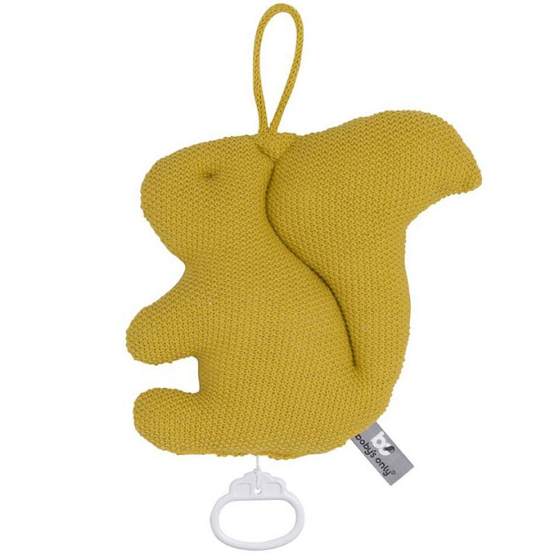 Peluche musicale écureuil Forest moutarde Baby's Only