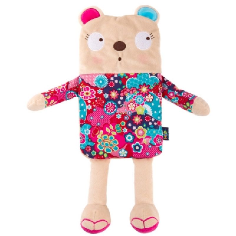 Bouillotte à bille ours fille Kimono (26 cm) Tuc Tuc