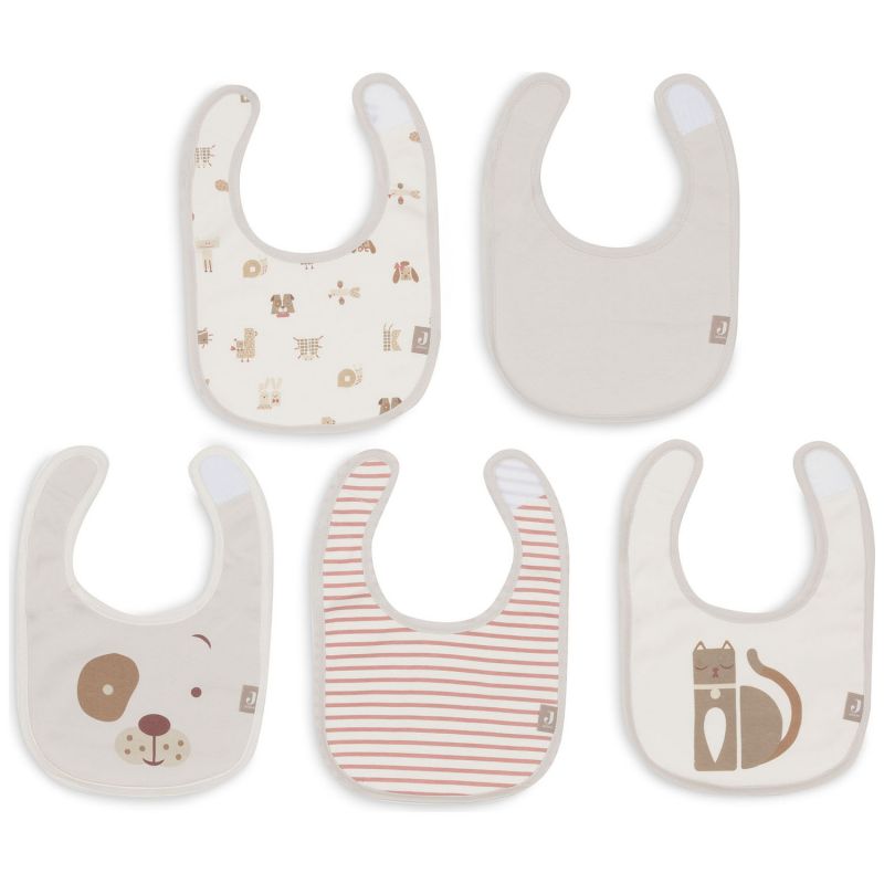 Lot de 5 bavoirs imperméables Animal Friends Jollein Produit 3