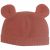 Variation Rouge du produit Bonnet de naissance Ours en maille Terracotta (0-1 mois) de la marque Trois Kilos Sept