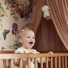 Ciel de lit vintage Biscuit (245 cm)