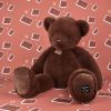 Peluche ours Clémentin Choco Cranberries (60 cm) Histoire d'Ours Ambiance 6