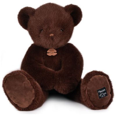 Peluche ours Clémentin Choco Cranberries (60 cm) Histoire d'Ours