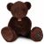 Variation Rouge du produit Peluche ours Clémentin Choco Cranberries (60 cm) de la marque Histoire d'Ours