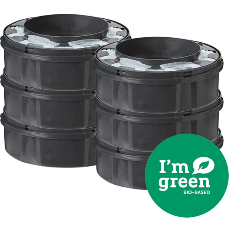 Lot de 6 recharges green pour bac à couches Twist & click Tommee Tippee