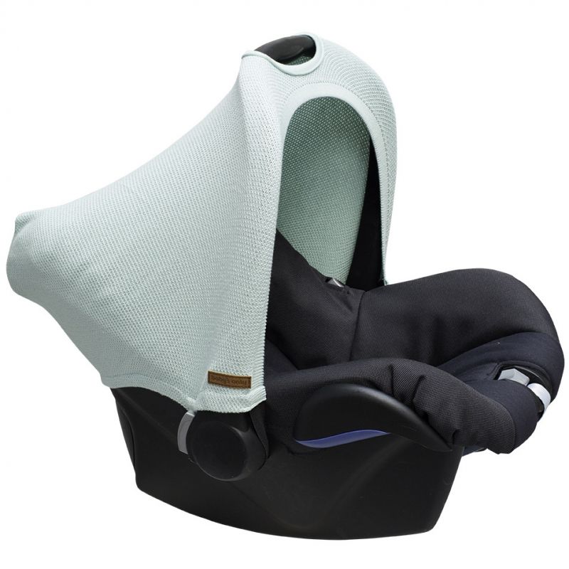 Capote pour siège-auto groupe 0+ Classic vert menthe Baby's Only