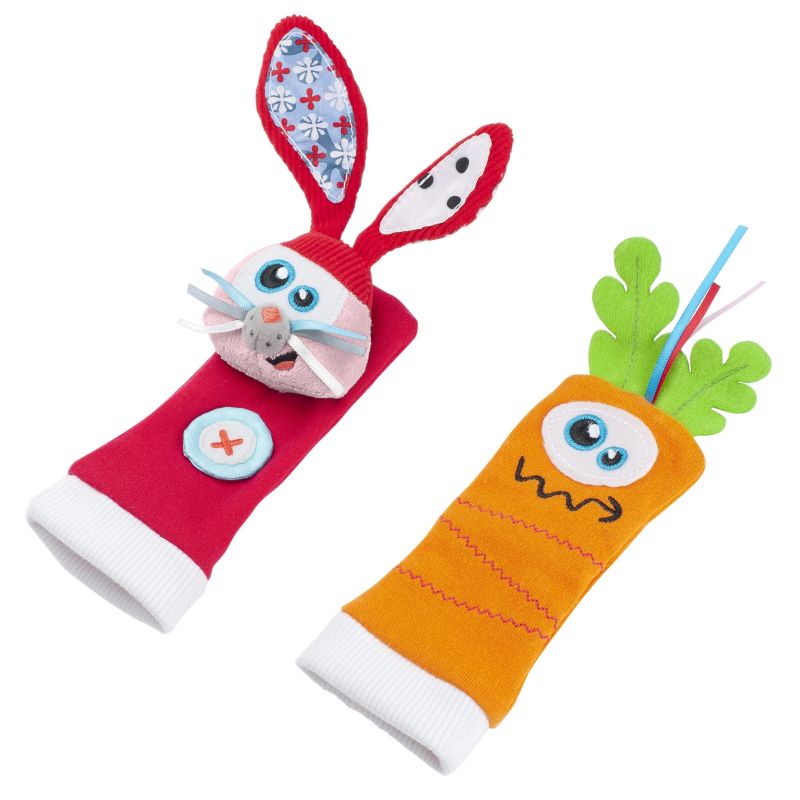 Chaussettes d'éveil lapin et carotte (0-1 an) Babymoov
