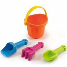Set jouet de plage avec 4 accessoires orange  par Miniland