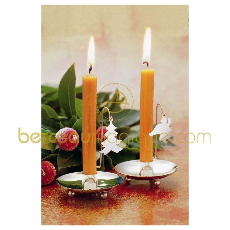 Bougeoir de table motif Ange (argent massif) Robbe & Berking