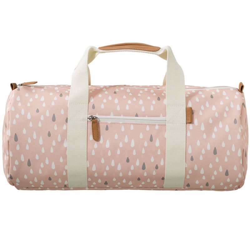 Sac week-end gouttes rose (46 x 21 cm) Fresk Produit 2