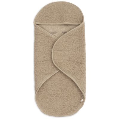 Couverture nomade Sherpa Merino Wool Natural