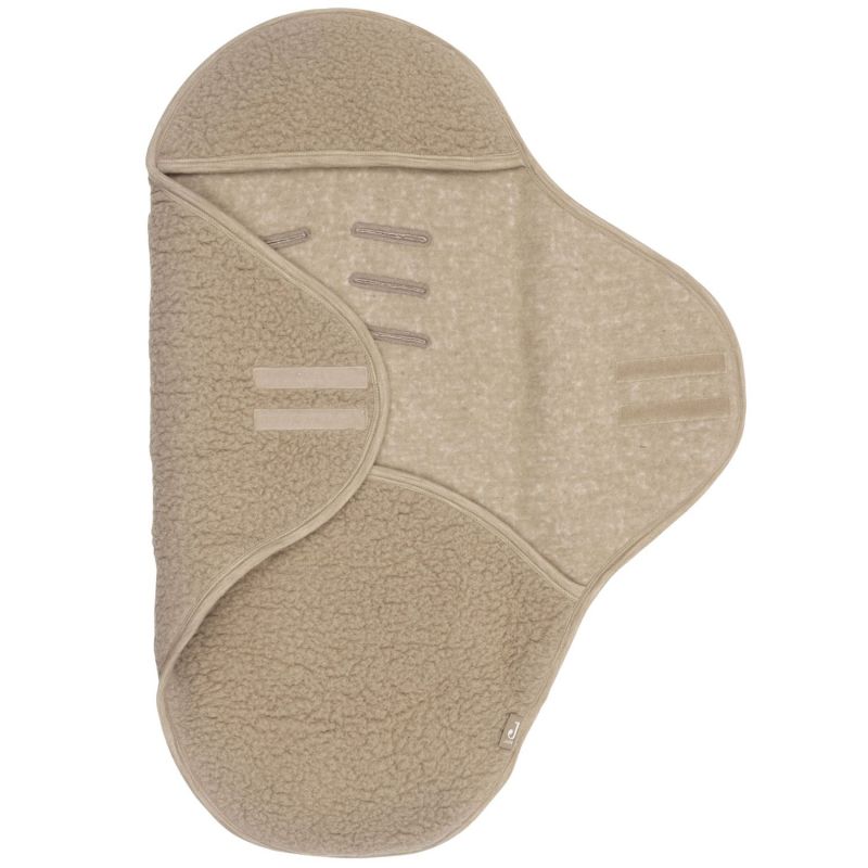 Couverture nomade Sherpa Merino Wool Natural Jollein Produit 3