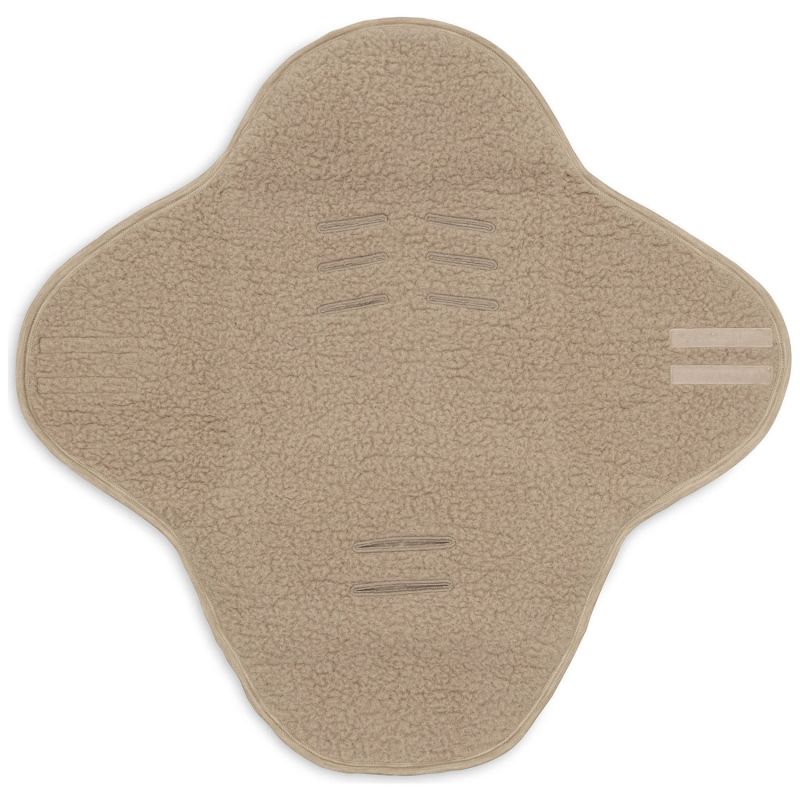 Couverture nomade Sherpa Merino Wool Natural Jollein Produit 5