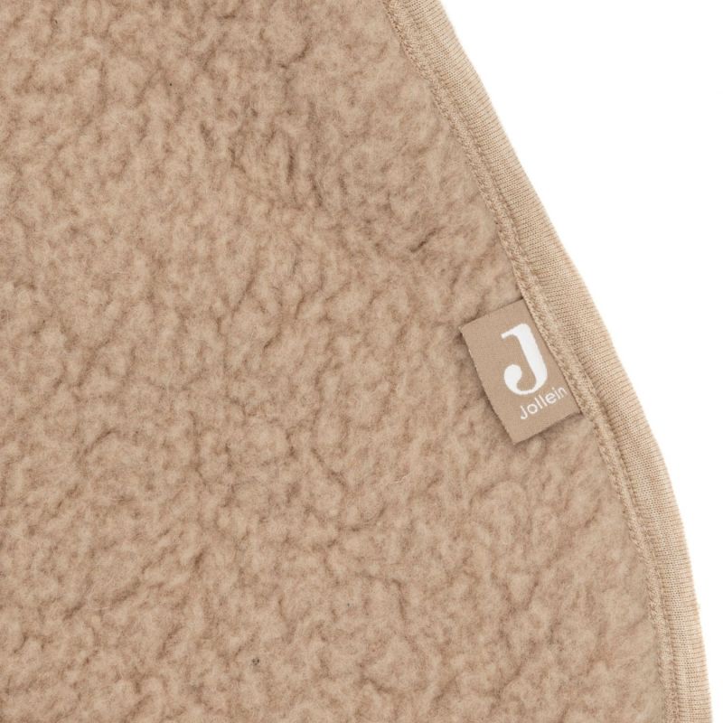 Couverture nomade Sherpa Merino Wool Natural Jollein Produit 7