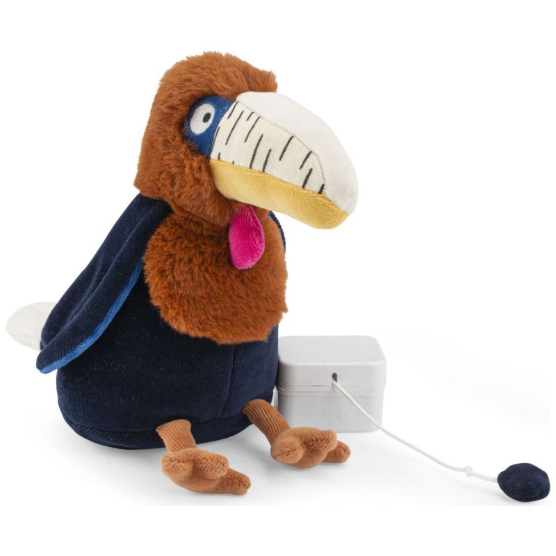 Peluche musicale Calao Litchi La forêt Mawa (20 cm) Moulin Roty Produit 1