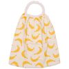 Serviette élastiquée en double gaze bananes et verso écru BB & Co Produit 1