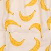 Serviette élastiquée en double gaze bananes et verso écru BB & Co Produit 2