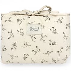 Tapis à langer Audrey Olive Bloom Canvas - Babyshower