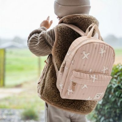 Sac à dos enfant Wonderful Worlds Avions beige (31 cm)