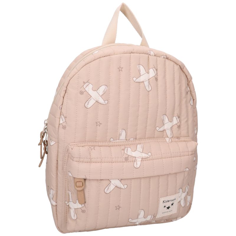 Sac à dos enfant Wonderful Worlds Avions beige (31 cm) Kidzroom Produit 1