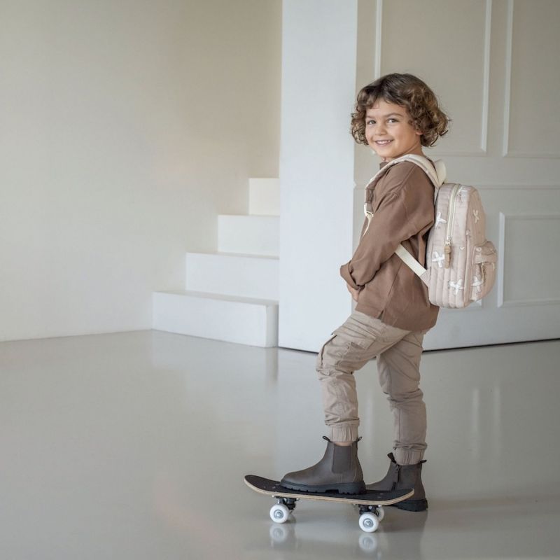 Sac à dos enfant Wonderful Worlds Avions beige (31 cm) Kidzroom Ambiance 2