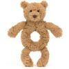 Hochet Bartholomew l'ours (18 cm) - Jellycat