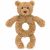 Variation Marron, noir du produit Hochet Bartholomew l'ours (18 cm) de la marque Jellycat