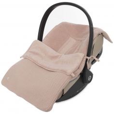 Nid d'ange passe sangle Basic Knit Wild Rose (groupe 0+) - Jollein