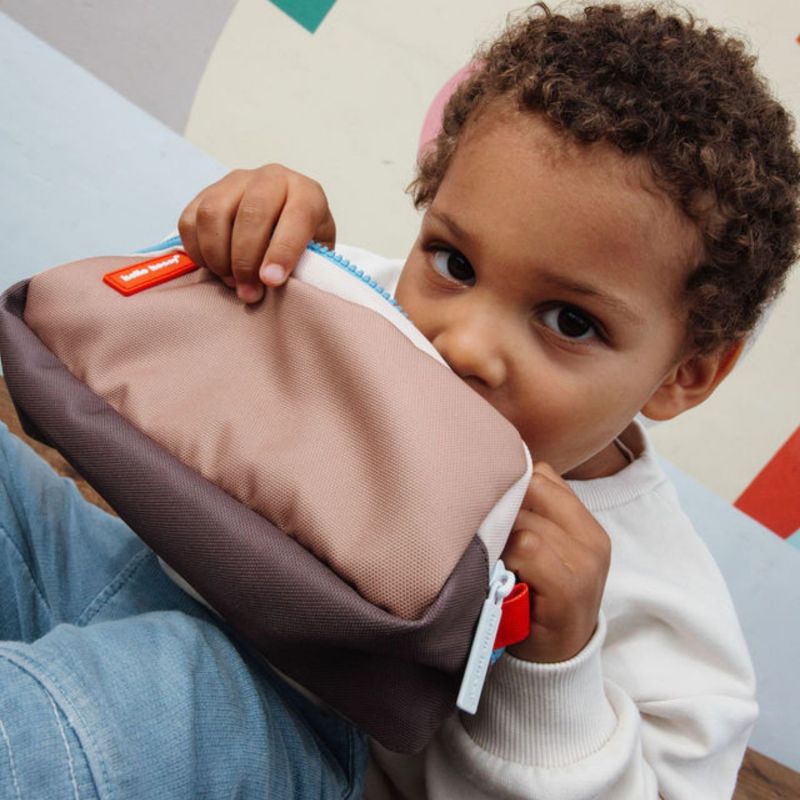Trousse double compartiment Mini Walnut Hello Hossy Ambiance 2