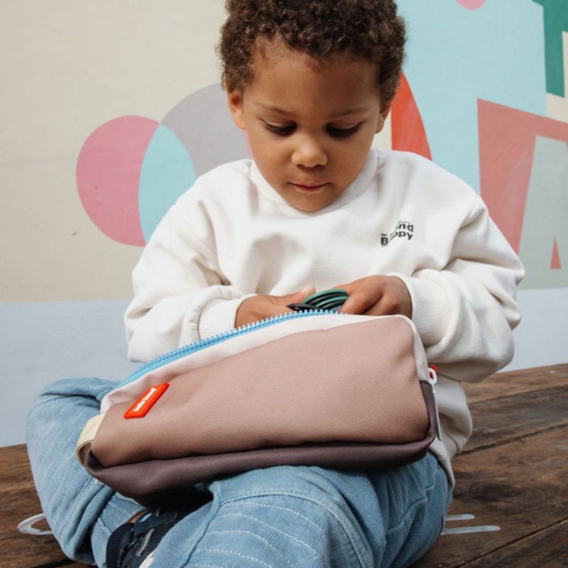 Trousse double compartiment Mini Walnut Hello Hossy Ambiance 7