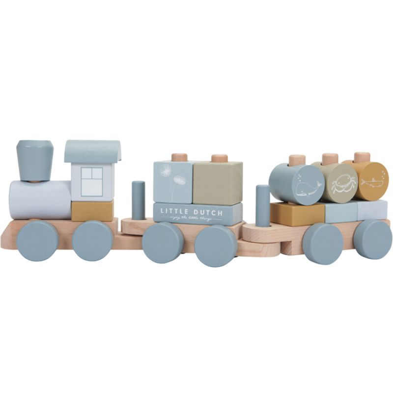 Train à Blocs Ocean - Reconditionné Little Dutch