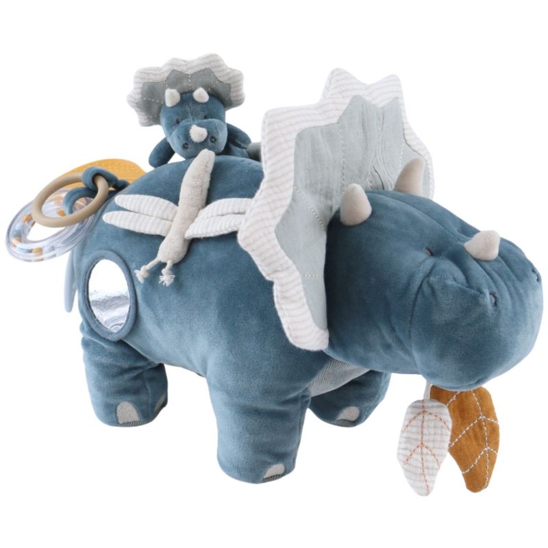 Peluche d'activités Ops le tricératops TSO (40 cm) Noukie's Produit 1