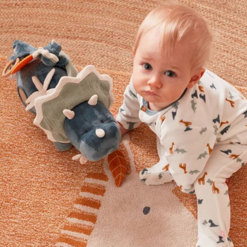 Peluche d'activités Ops le tricératops TSO (40 cm) Noukie's Ambiance 7