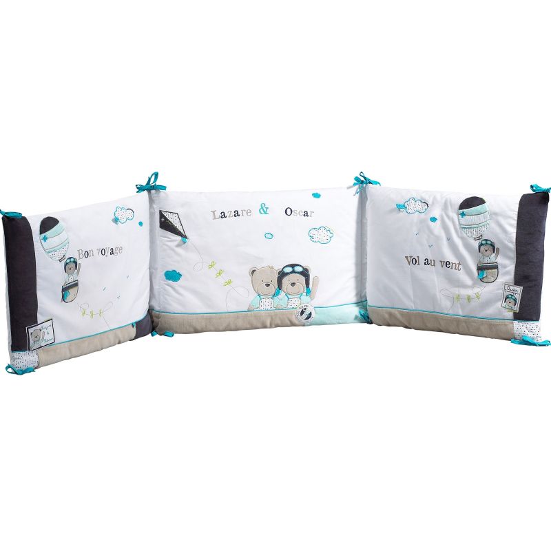 Tour de lit Lazare (pour les lits 120 x 60 et 140 x 70 cm) Sauthon