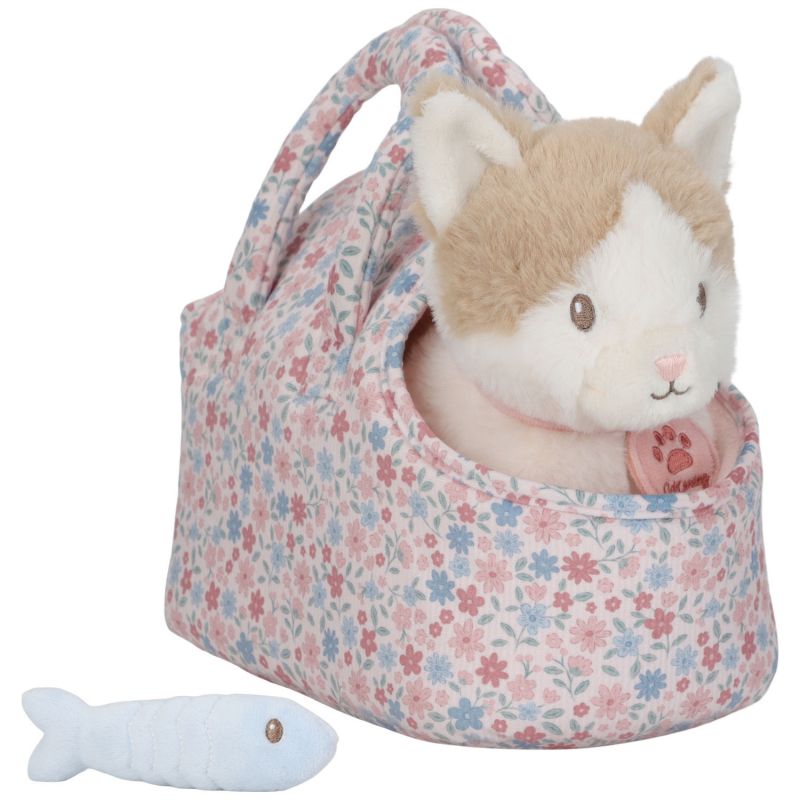 Peluche chat avec sac de transport Marley Little Dutch Produit 1
