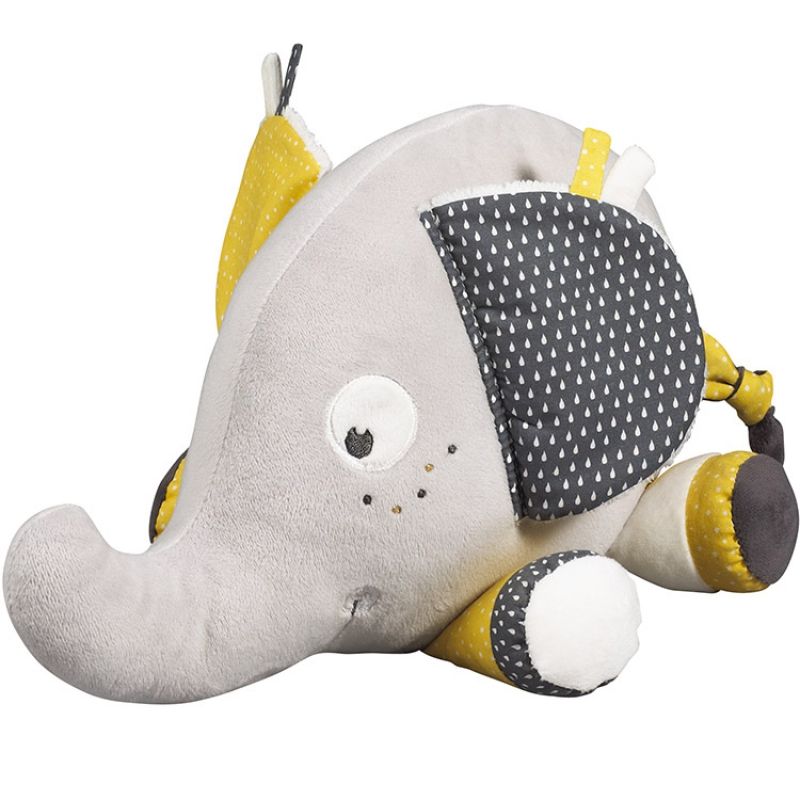 Peluche Babyfan éléphant (33 cm) Sauthon