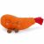 Variation Orange du produit Petite Peluche Squishies Tempura (23 cm) de la marque Besitos