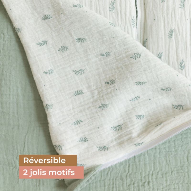 Nid d'ange 4 saisons vert d'eau (0-6 mois) Les petites billes Produit ouvert 5