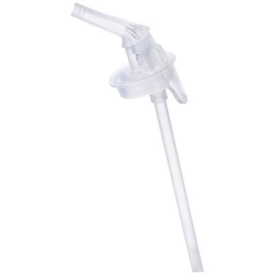 Lot de 2 pailles de remplacement pour gourde en tritan (450 ml)