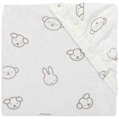 Drap housse en jersey Miffy and Friends (70 x 140 cm) - Jollein