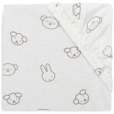 Drap housse en jersey Miffy and Friends (70 x 140 cm)