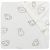 Variation Blanc, beige du produit Drap housse en jersey Miffy and Friends (70 x 140 cm) de la marque Jollein